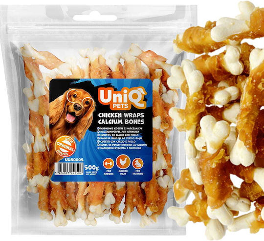 Uniq Hundeleckerlis Für Welpen Diät Mit Huhn, Weizen Und Reis 500gr