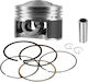Piston 52mm Pompa 27/23v Honda Astrea Grand 100 Yamaha Crypton 115 Uma Racing