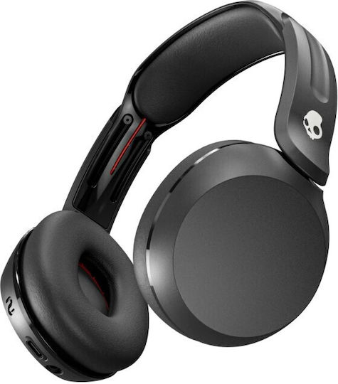 Skullcandy Icon 180 Ασύρματα / Ενσύρματα On Ear Ακουστικά με 50 ώρες Λειτουργίας και Quick Charge Μαύρα