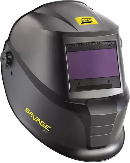 Esab Savage Electronic Welding Helmet Optical Field 50x50mm Black