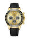 Men's Watch 44mm Battery with Black Metal Bracelet