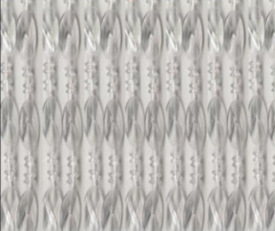 Felhome Door Curtain Made of Transparent Plastic 100x220cm FELEK786304 Felhome Door Curtain Made of Transparent Plastic 100x220cm FELEK786304