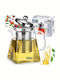 Vilde Teapot with Filter Glass Transparent 490ml