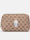 Signare Toiletry Bag Beauty B-loved Bear Beige