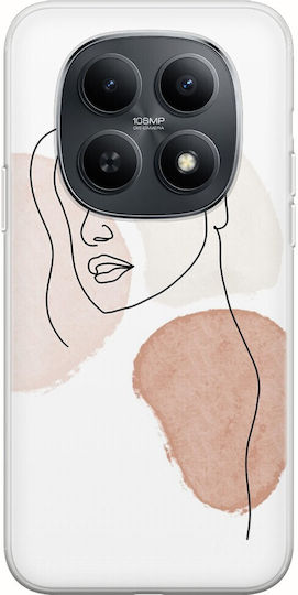 Калъф Girl Look Xiaomi Redmi Note 15 5g Гъвкав TPU Прозрачен Силикон