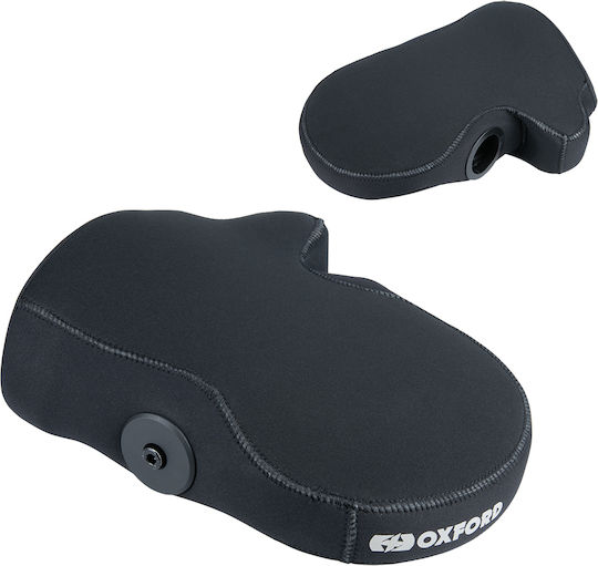Oxford Super Muffs Thermischer Schutzüberzug für Elektro-Roller Handprotektoren Schwarz
