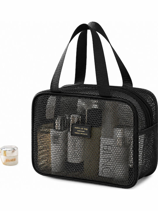 Jetbags Rz11136-53 Νεσεσέρ Ταξιδιού Pvc Mesh Makeup Organizer Bag 22x11x22cm Μαύρο Jetbags Rz11136-53 Νεσεσέρ Ταξιδιού Pvc Mesh Makeup Organizer Bag 22x11x22cm Μαύρο