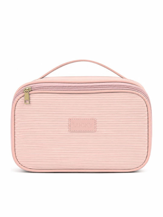 Jetbags Rz11136-44 Νεσεσέρ Ταξιδιού Organizer Καλλυντικών Ροζ 22.5x22.5x14.5cm