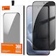 Motorola Edge 70 Fusion 5g Kalebol Curved Full Glue High-aluminum Full-coverage Anti-fingerprint Screen-printed Privacy Tempered Glass Film
