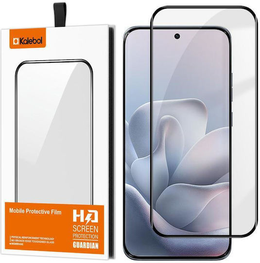 Motorola Edge 70 Fusion 5g Kalebol Curved Full Glue High-aluminum Full-coverage Anti-fingerprint Screen-printed Hd Tempered Glass Film