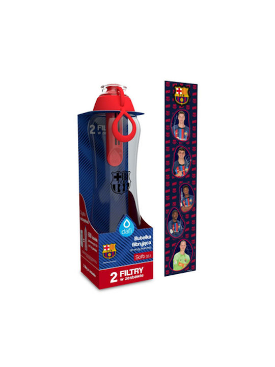 Dafi Sticlă de Apă Plastic cu Filtru 500ml Transparentă