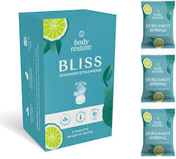Body Restore Spring Shower Steamers Set Bergamot Sada Aromatických Tablet Do Sprchy
