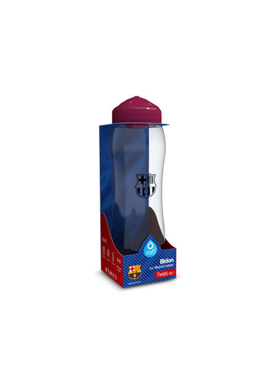 Dafi Dafi Wasserflasche Kunststoff mit Filter 600ml Transparent