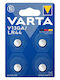 Varta V13ga Alcalină 1.5v Baterie Tip Buton Pentru Ceas 4 Bucăți