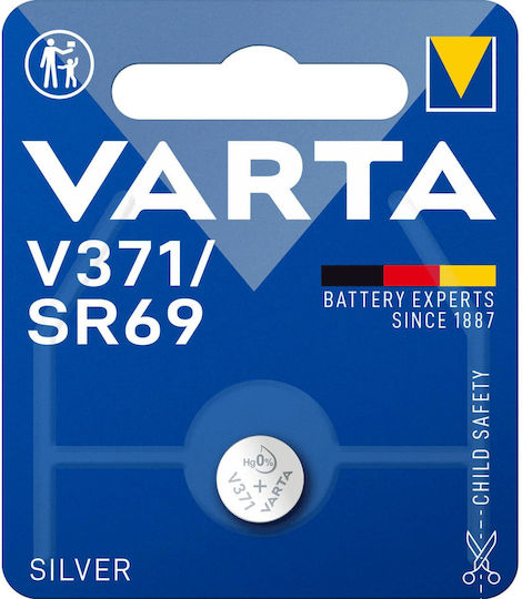 Varta V371 Silber-Oxid Knopfzellenbatterie Sr69 Uhren 1,55V
