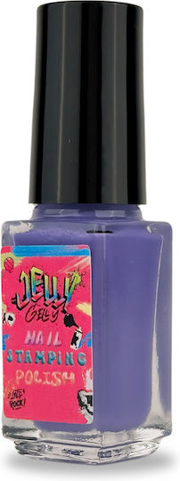 Jelly Gelly Полутрайно Лак За Нокти Лилав 5мл