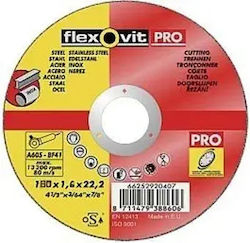Flexovit Pro Δίσκος Κοπής Μετάλλου 125mm