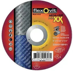 Flexovit Δίσκος Κοπής Μετάλλου 115mm