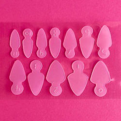 Jelly Gelly Silicone Pads Dual Forms Shape Nr 3