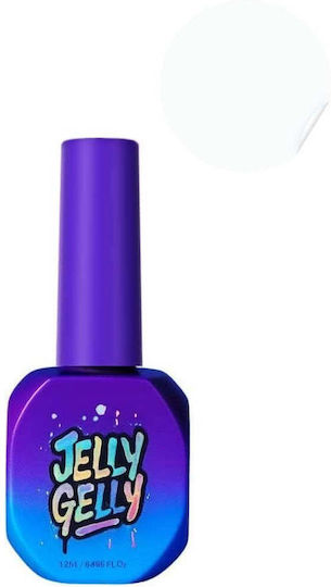 Ojă Pentru Unghii Cu Gel  Albă 12ml