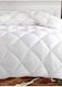 SteweHome Hotel Quilt White Single 195x215cm 100% Cotton
