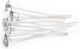 Cotton Wicks 45n Plate 6 Cm 10 Pieces