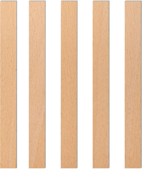 Wooden Candle Wicks 140x14x1 Mm 5 Pieces