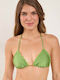 Bikini Triangle Frufru Green