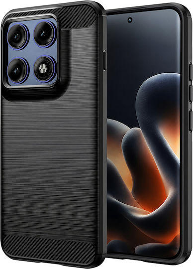 Techsuit Carbon Bumper Силиконов / Пластмасов Черен Motorola Edge 70 Pro