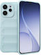 Techsuit Magic Back Cover Silicone Blue Oppo Re...