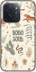Boho Soul Case Xiaomi Poco C85 4g Black Tpu Black Silicone
