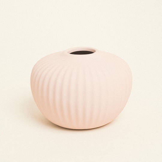 Beauty Home Βάζο Κεραμικό 11xΥ15cm (Διάφορα Χρώματα)