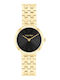 Calvin Klein Womens Watch Battery with Gold Metal Bracelet