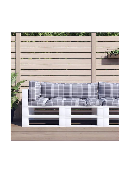 vidaXL Waterproof Bench Cushion with Backrest G...
