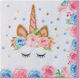 Einhorn Party-Servietten 33x33cm 12 Stück