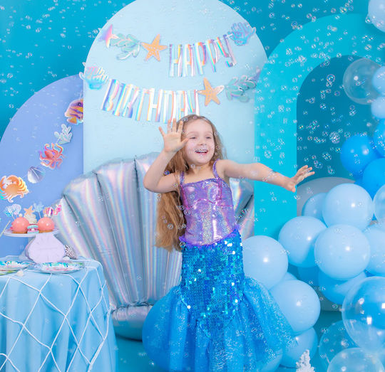 Ocean Banner Happy Birthday 240cm