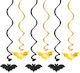 Bat Twists Halloween Decoration 6pcs