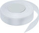 Aksa Satin White Ribbon