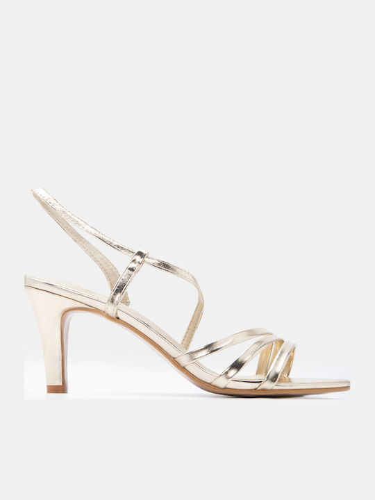 Luigi Gold Damen Sandalen