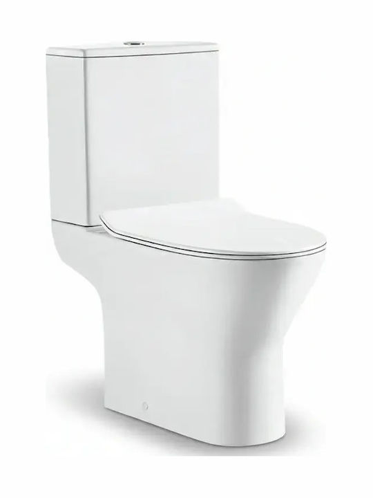 Tema Tonic 3000 Floor-Standing Toilet Rimless with Flush