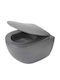 Deante Wandhängende Toilette Rimless Graue 5907650820505