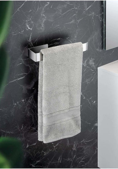 SteweHome SteweHome Badezimmerhaken Doppel Wandhalterung mit Aufkleber Inox Grau