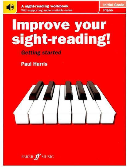 Paul Harris Improve Your Sight-reading Piano Initial Grade Getting Started Audio Online Included