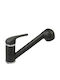 Ferro Kitchen Faucet Counter with Shower Gray