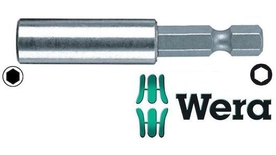 Wera Αντάπτορας με Υποδοχή 1/4'' / HEX και Έξοδο 1/4''