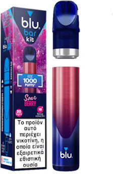 MyBlu Bar Vaporizer mit Integrierter Batterie Sour Berry