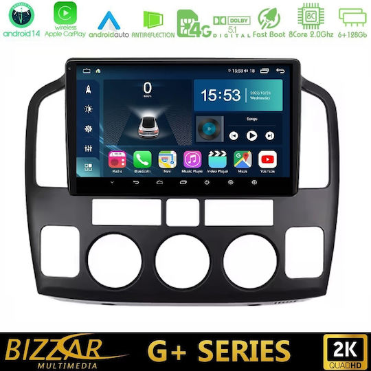 Bizzar Car Audio System for Suzuki Grand Vitara 2003 – 2005 Bluetooth USB WiFi GPS Apple CarPlay Android Auto with 9" Touch Screen
