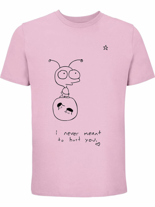 Unisex T-shirt Moby I Never Meant To Hurt You Rosa