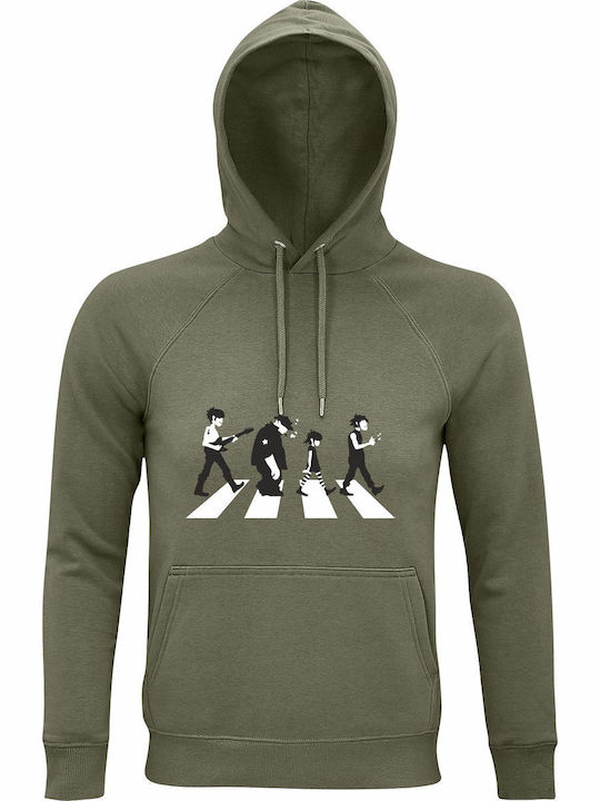 Hoodie Organic Unisex " Gorillaz On Abbey Road ...
