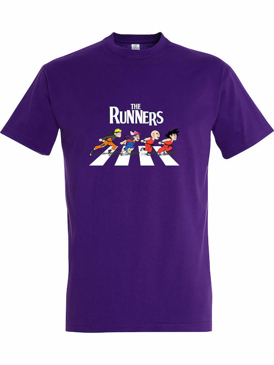 T-shirt Унисекс Runners Наруто Dragonball Аниме...